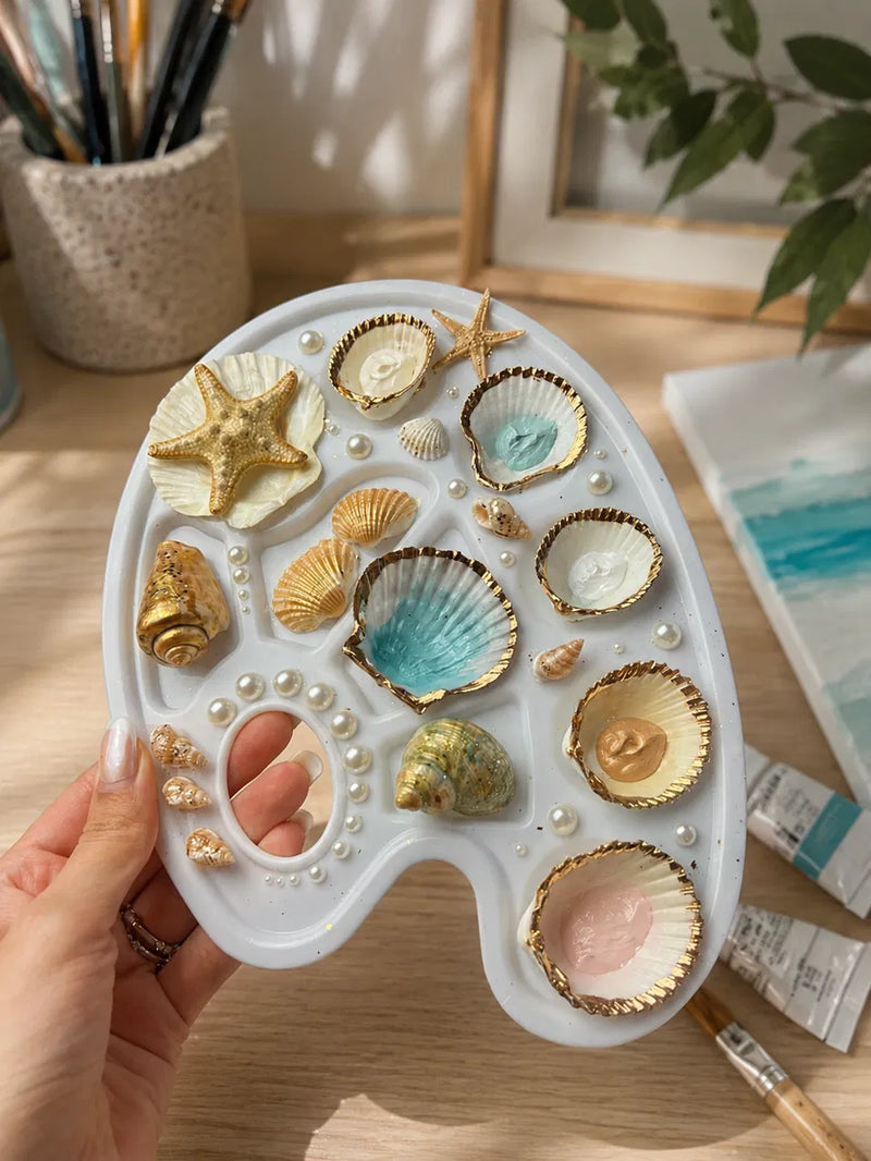The VIRAL Coastal Seashell Palette